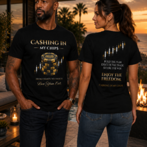 Ca$hing In My Chip$ — “Enjoy the Freedom” Statement Tee